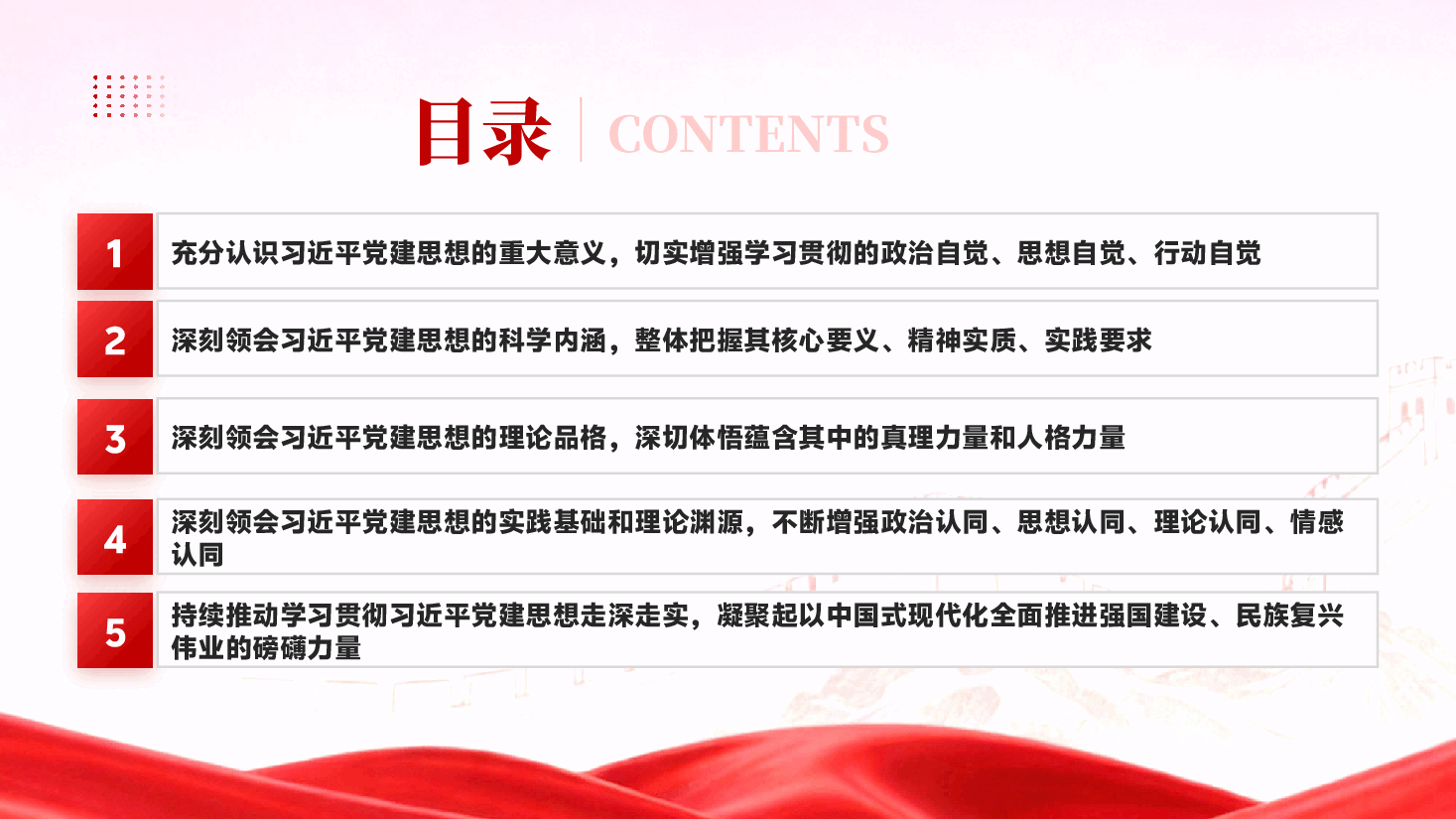深入学习解读习近平党建思想PPT党课.pptx,第3页预览