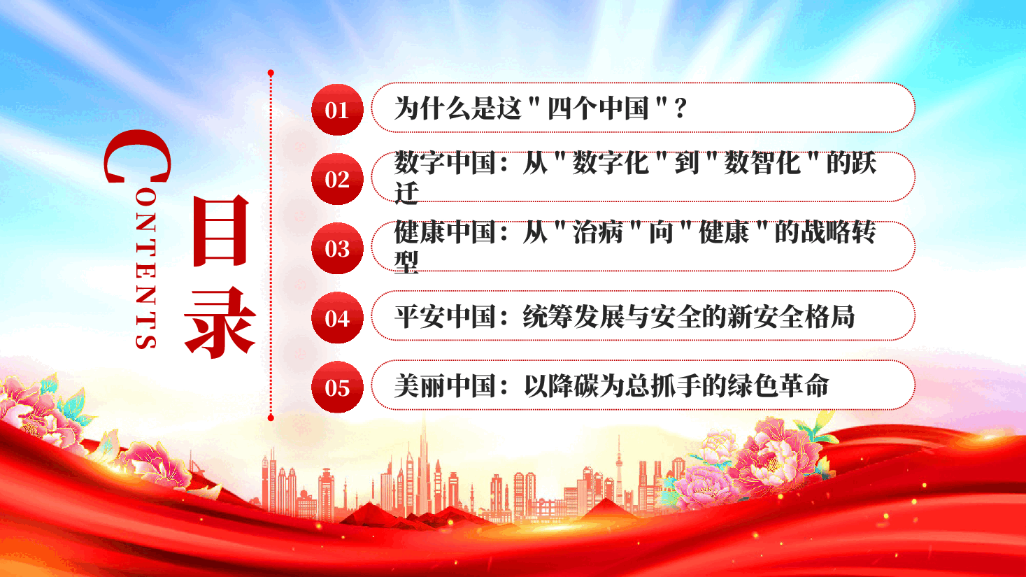 红色数说十五五从数字动能到生态底色四个中国解码中国式现代化PPT党课.pptx,第3页预览