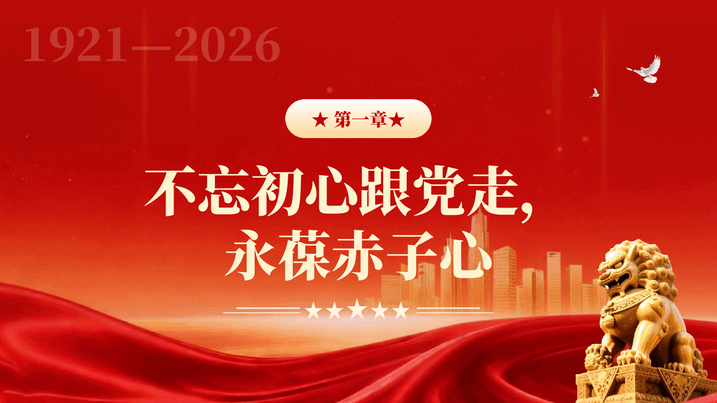 红色红歌颂党恩奋进新时代庆建党105周年七一创先争优表彰大会PPT党课.pptx,第3页预览