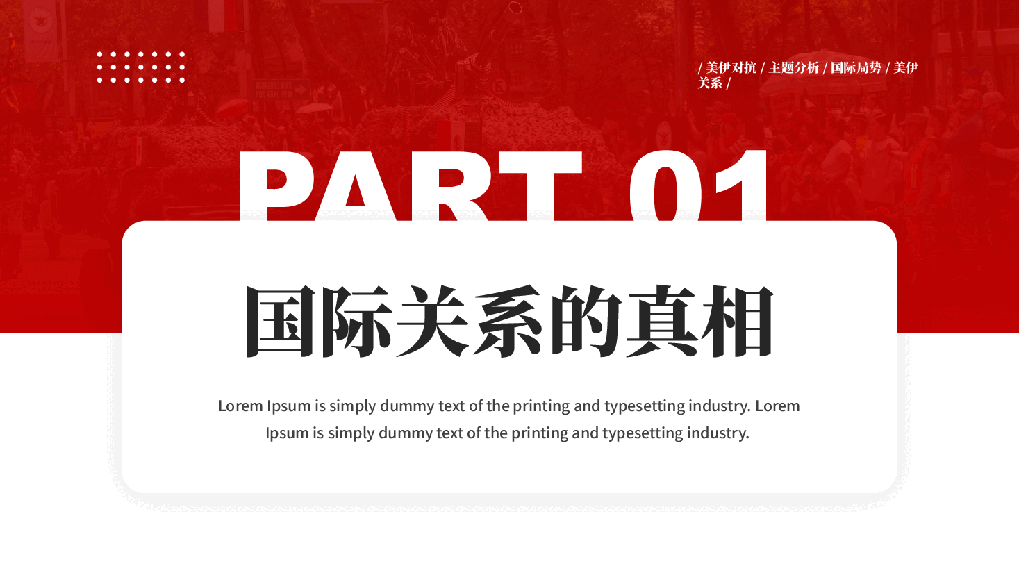 红色美伊对抗的本质和未来发展趋势解读PPT党课.pptx,第3页预览