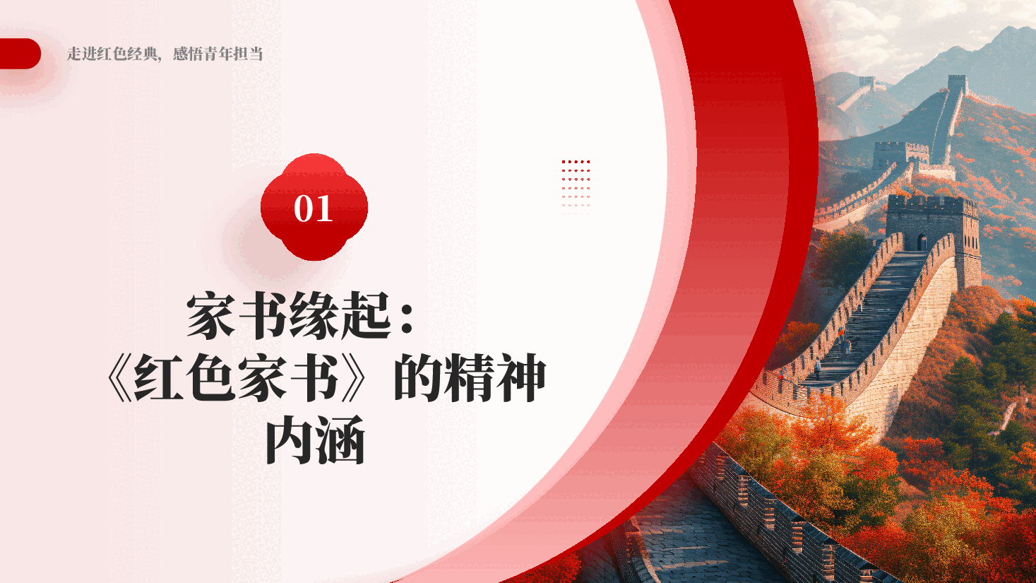 中小学语文红色家书走进红色经典感悟青年担当党课PPT.pptx,第3页预览