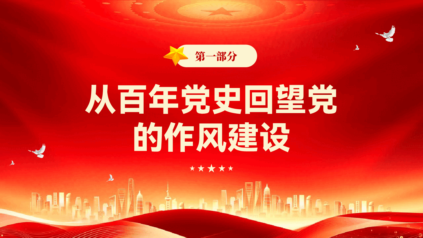 从党史里看作风在实践中悟清廉党员干部作风建设廉政教育党课PPT.pptx,第4页预览