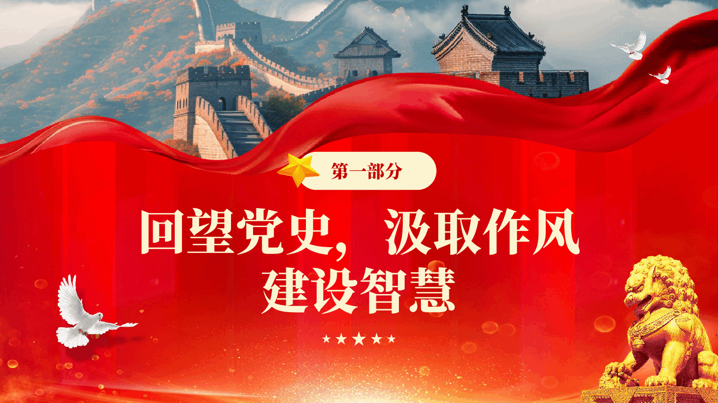 红色坚定信念强作风担当作为促发展党员干部作风建设专题党课PPT.pptx,第4页预览
