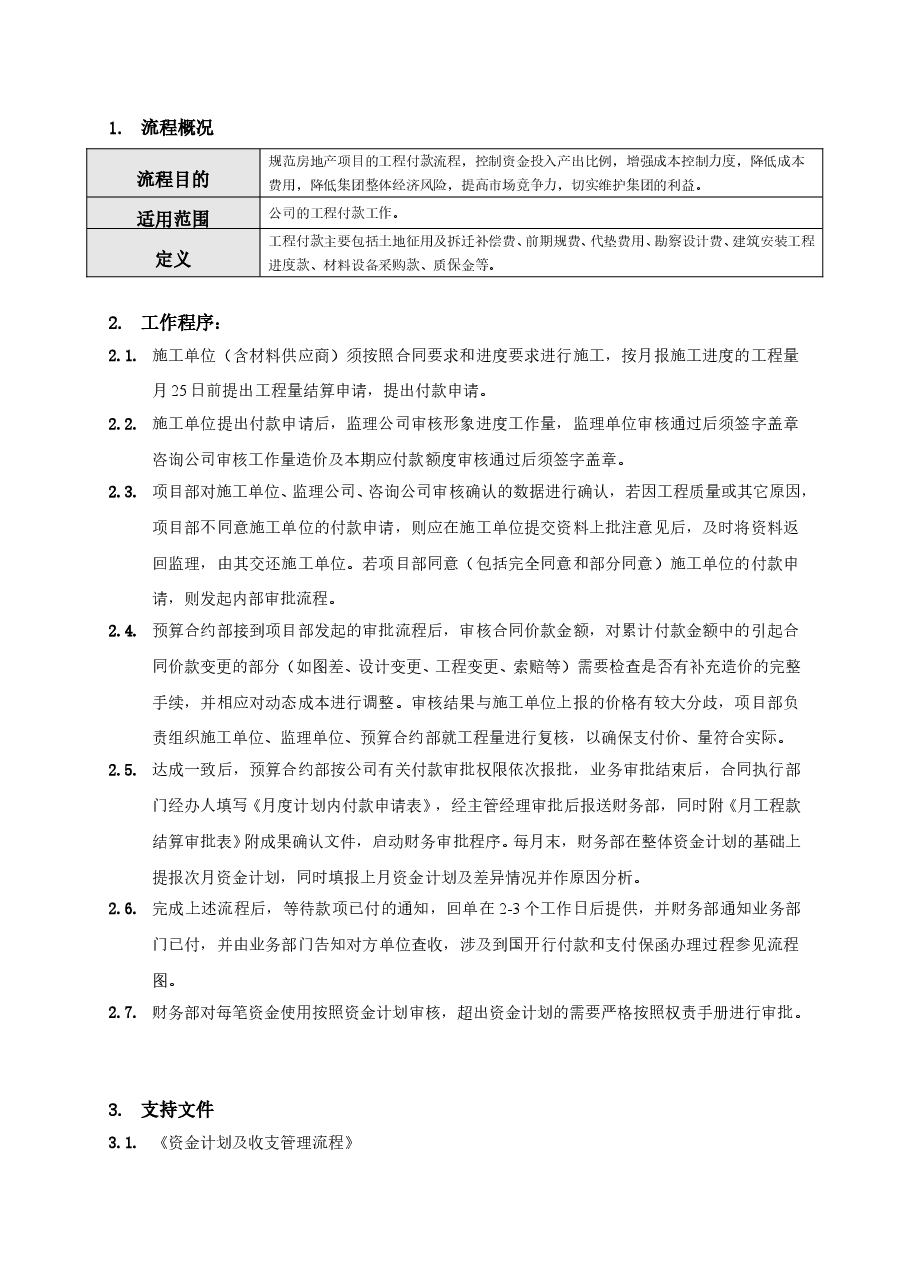房地产公司工程付款管理工作指引.doc,第3页预览