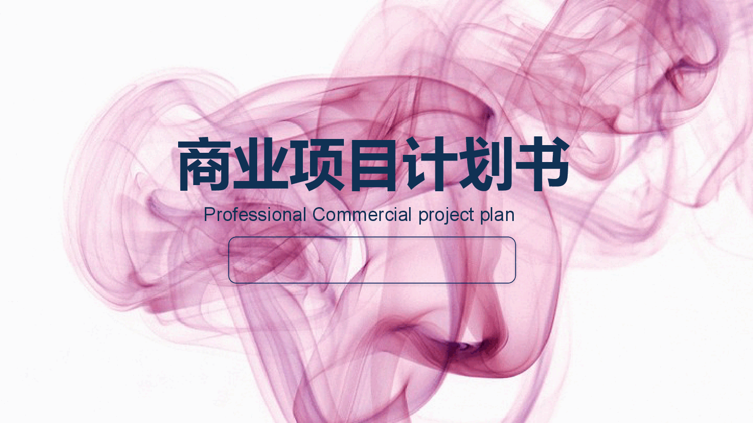 商业计划书PPT模板5最全.pptx,第1页预览