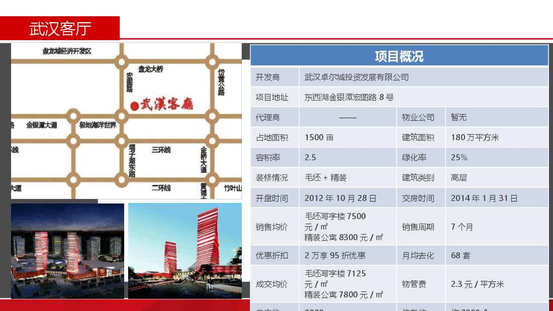 武汉东西湖区公寓市调.pptx,第1页预览