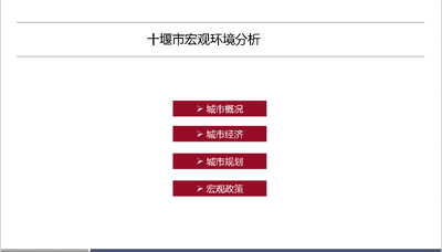 十堰宏观环境分析.pptx