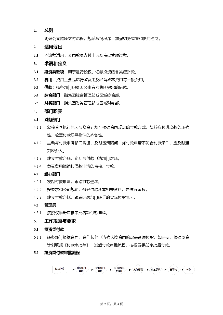 集团公司款项支付流程.doc,第2页预览