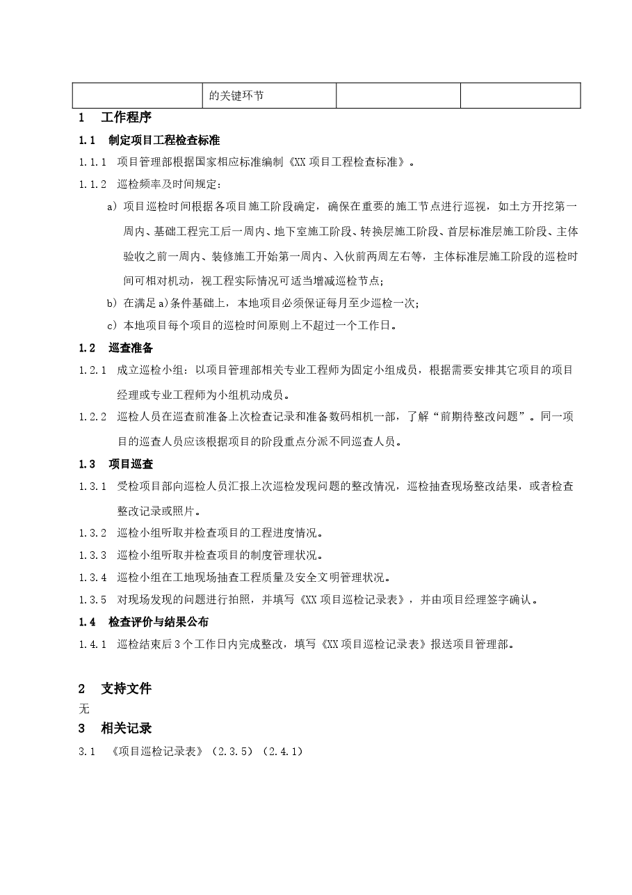 国企地产公司工程巡检管理工作指引.doc,第2页预览