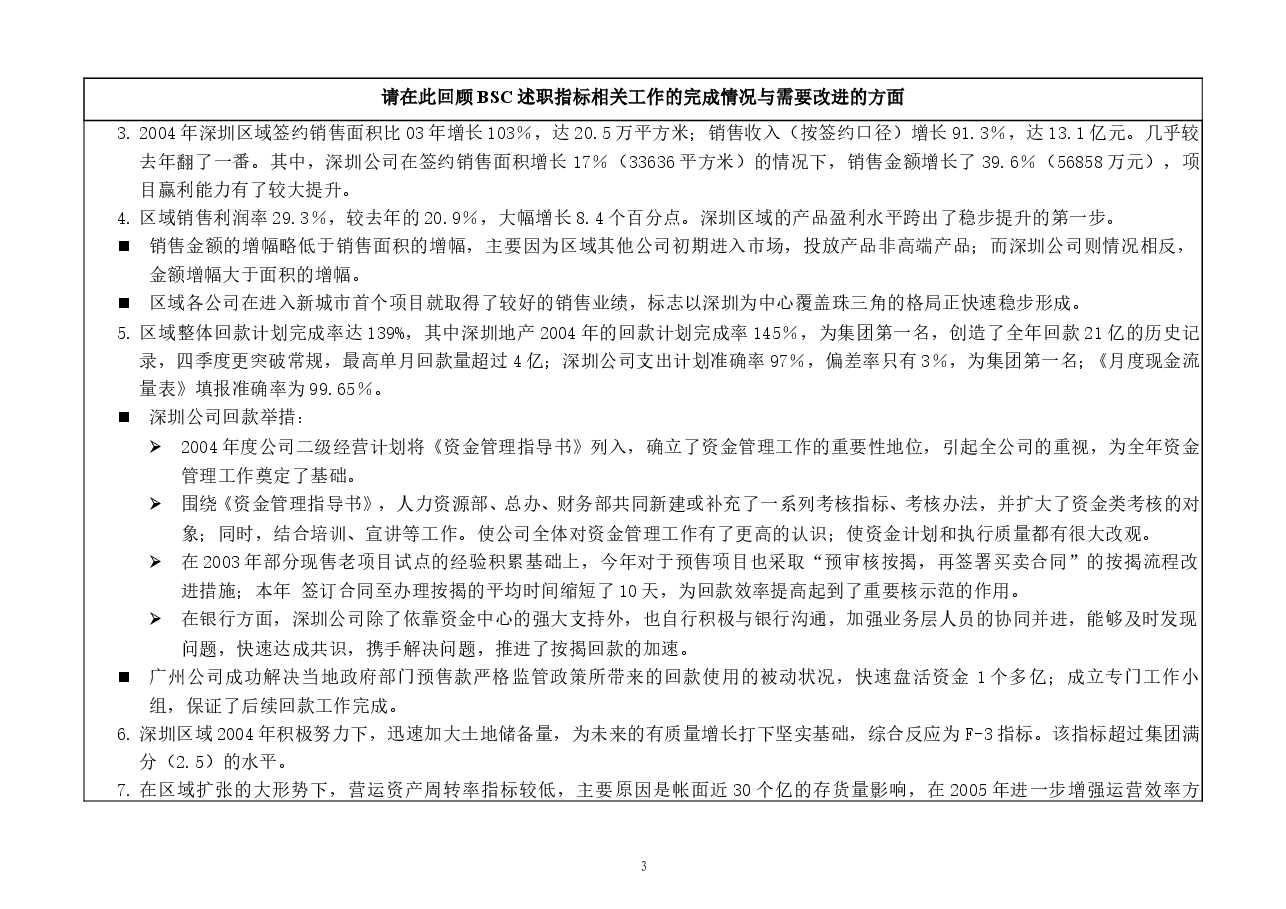 房地产公司区域公司总经理述职报告.doc,第3页预览