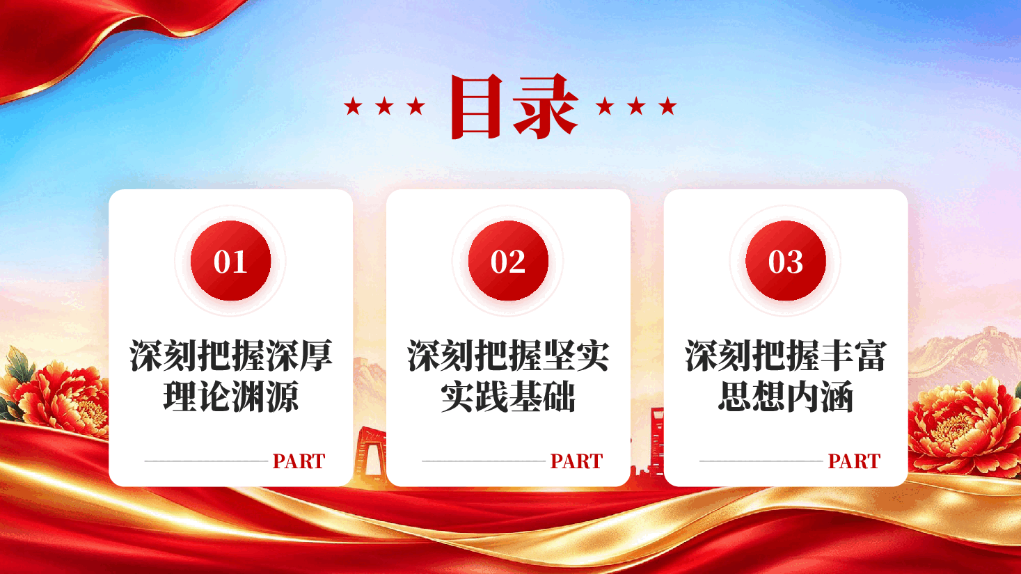 红色从本质上理解习近平党建思想的精髓要义学深悟透习近平党建思想党课PPT.pptx,第3页预览