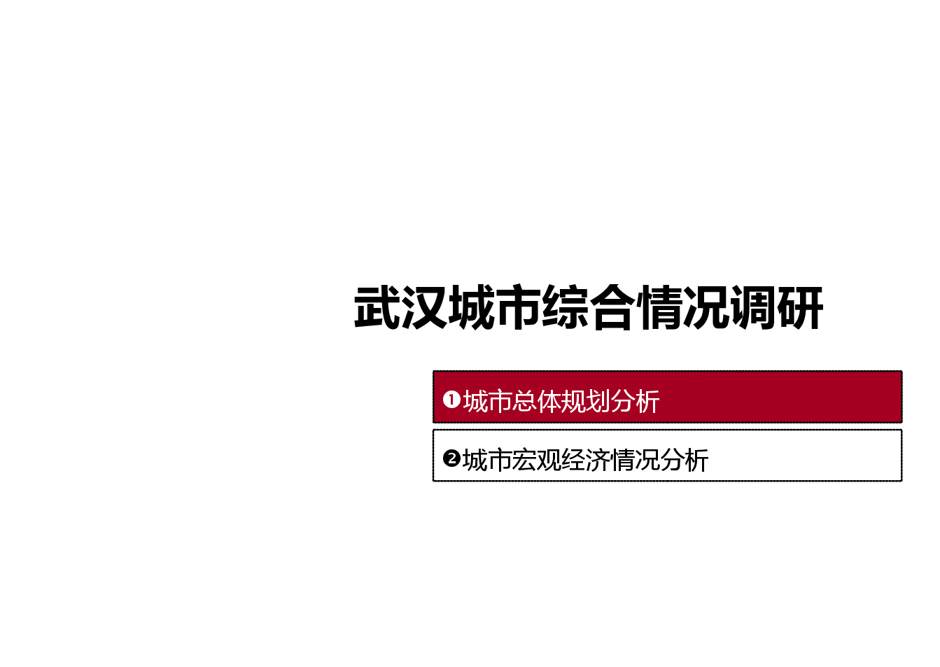 武汉房地产市场宏观环境情况.ppt，第1页预览