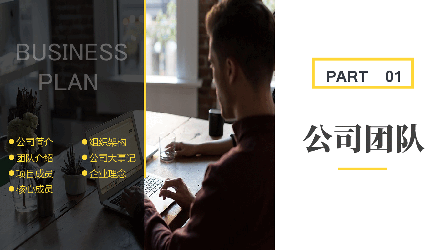 3企业融资计划书.pptx，第4页预览
