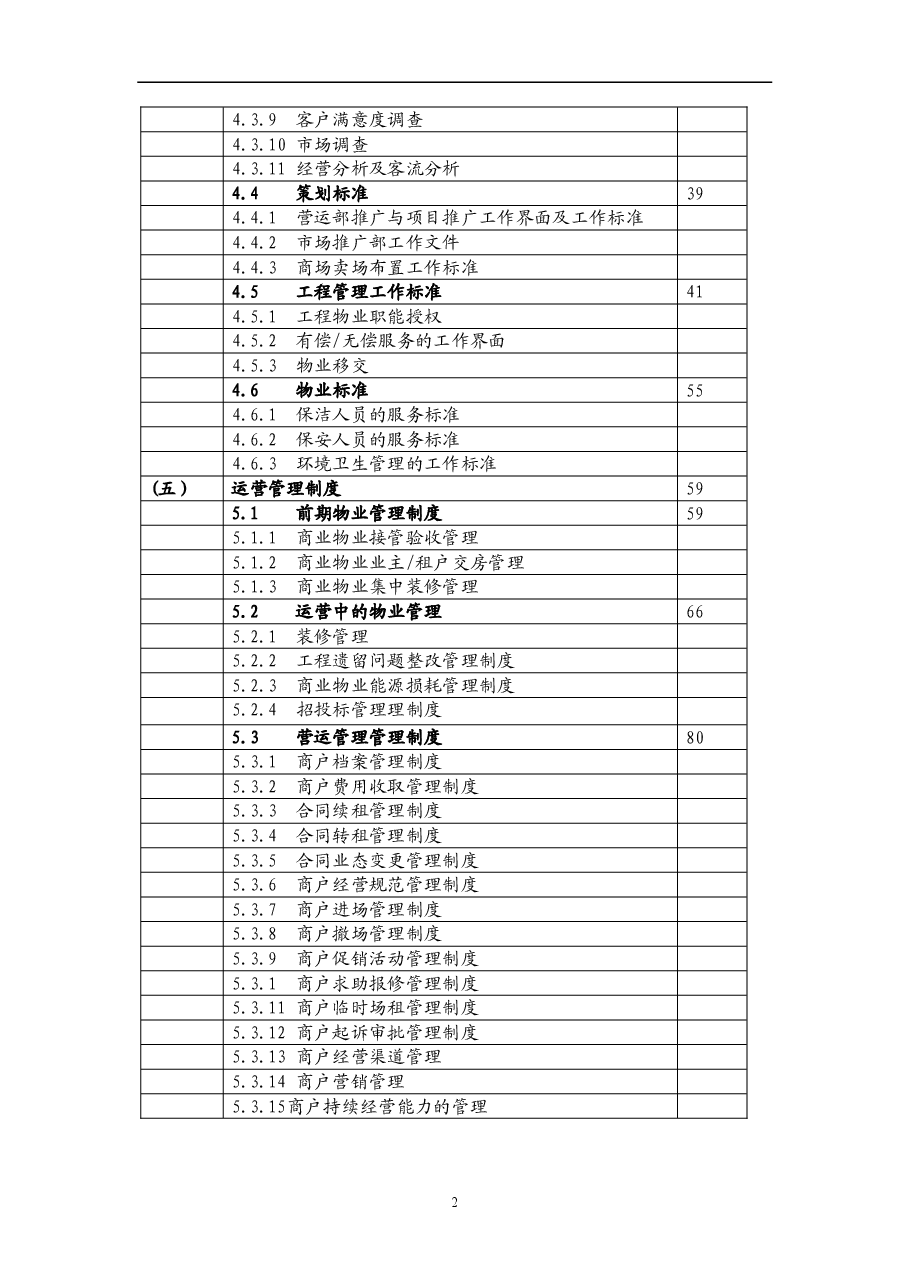 商业运营管理详细计划书及制度.doc,第2页预览