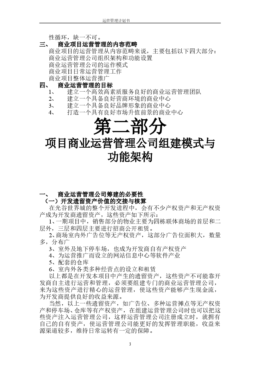 世界城商业运营管理计划书.doc,第3页预览