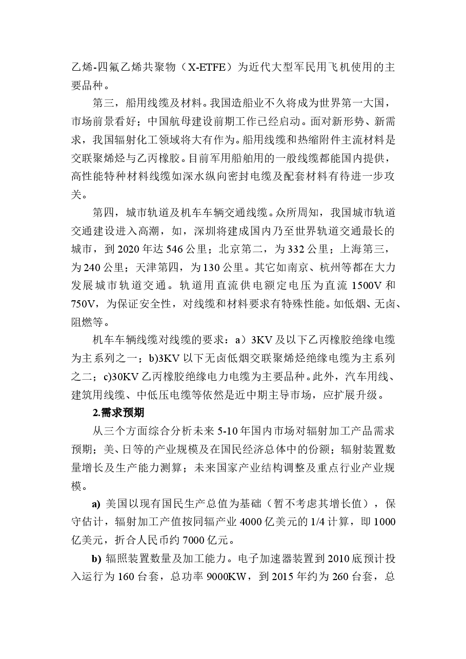 辐照产业需求预期.doc，第2页预览