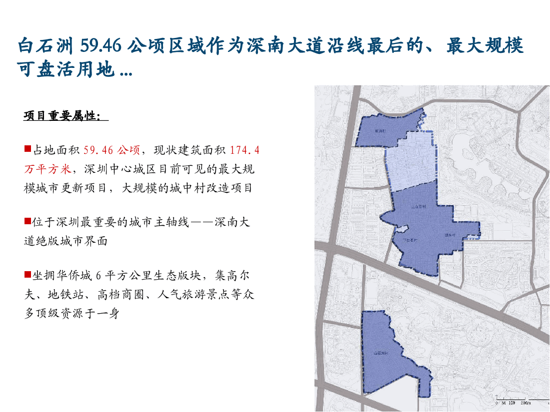 深圳白石洲项目整体定位及发展战略报告.ppt,第3页预览