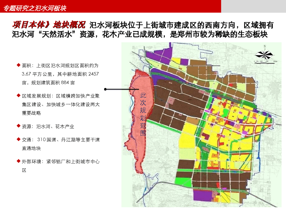郑州市上街区汜水河板块专题研究.ppt,第3页预览