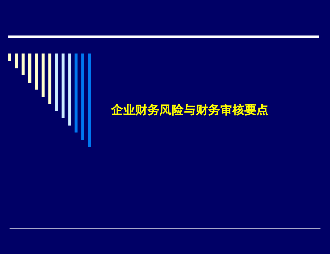 财务风险、规范及审核要点.ppt,第1页预览