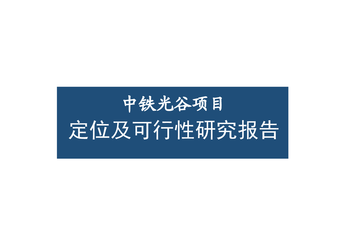 武汉中铁光谷项目定位及可行性研究报告.pptx,第1页预览