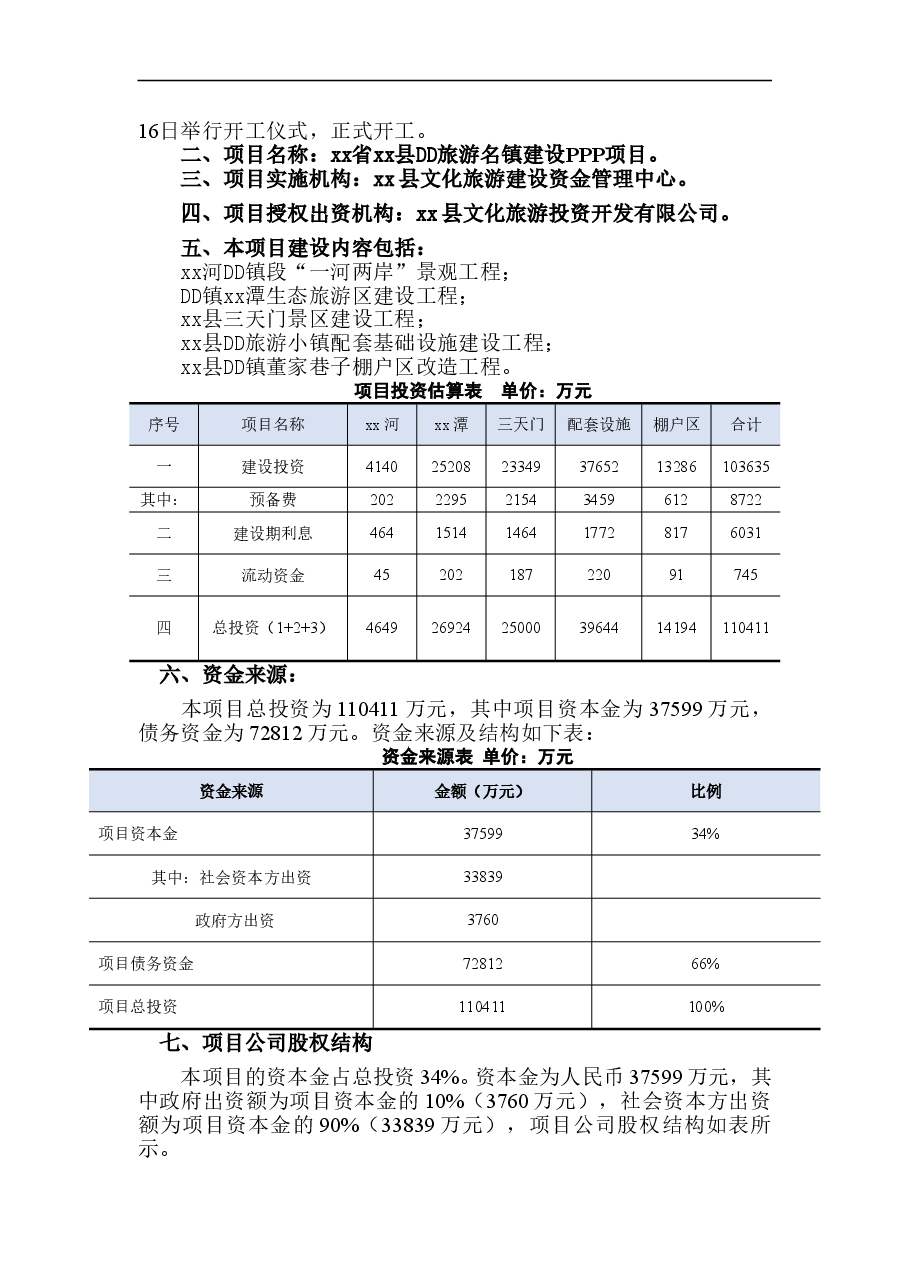 旅游名镇建设PPP项目简介.doc,第2页预览