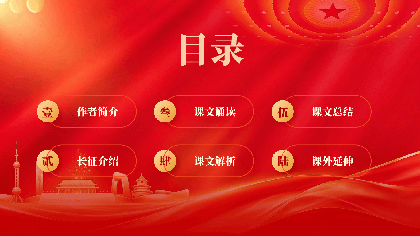 红色七律长征读书分享长征故事解读党课PPT.pptx,第2页预览