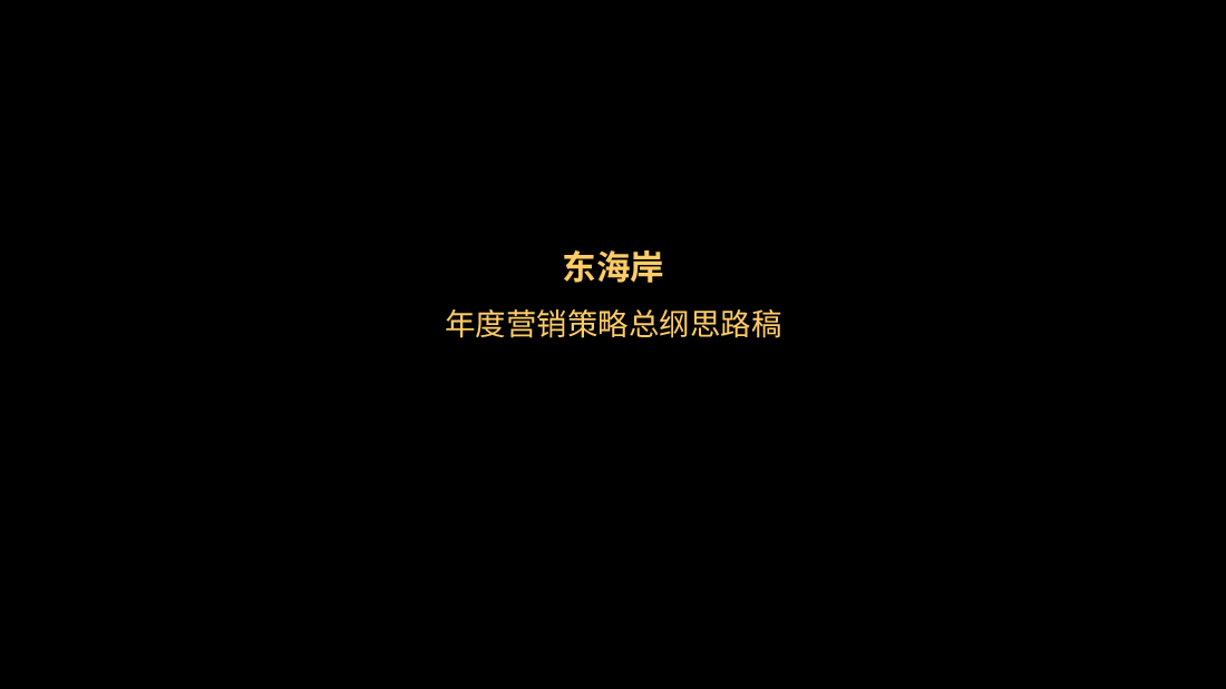 地产项目东海岸年度营销策略总纲思路稿.pptx,第2页预览
