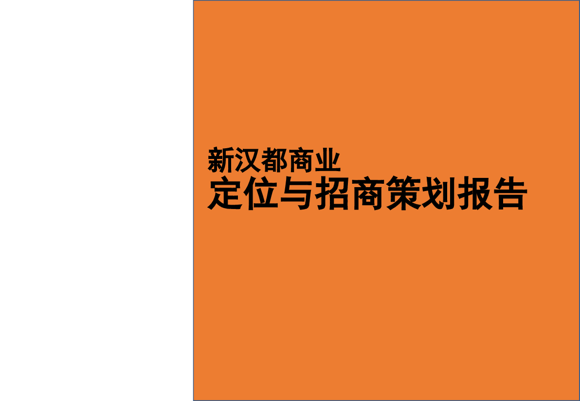 新汉都商业定位与招商策划.pptx，第1页预览