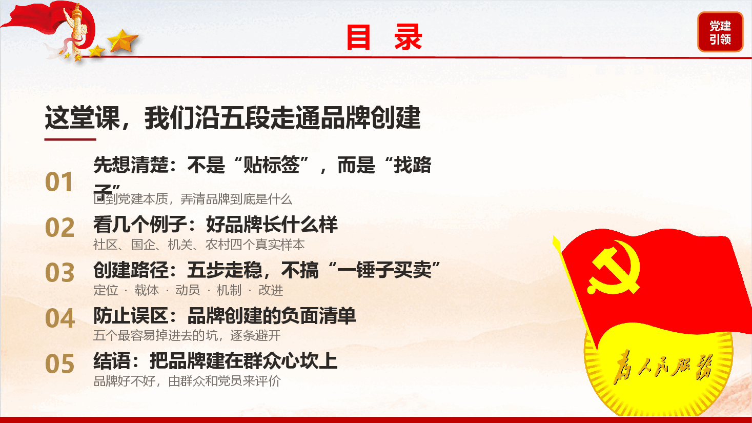 支部品牌创建辅导授课《让支部品牌成为看得见的战斗力》(PPT+文字稿).pptx,第4页预览