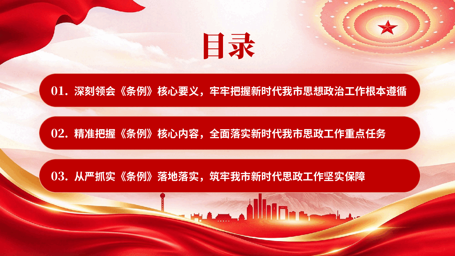 坚持把思想政治工作条例作为做好新时代思想政治工作的基本遵循党课PPT.pptx，第4页预览