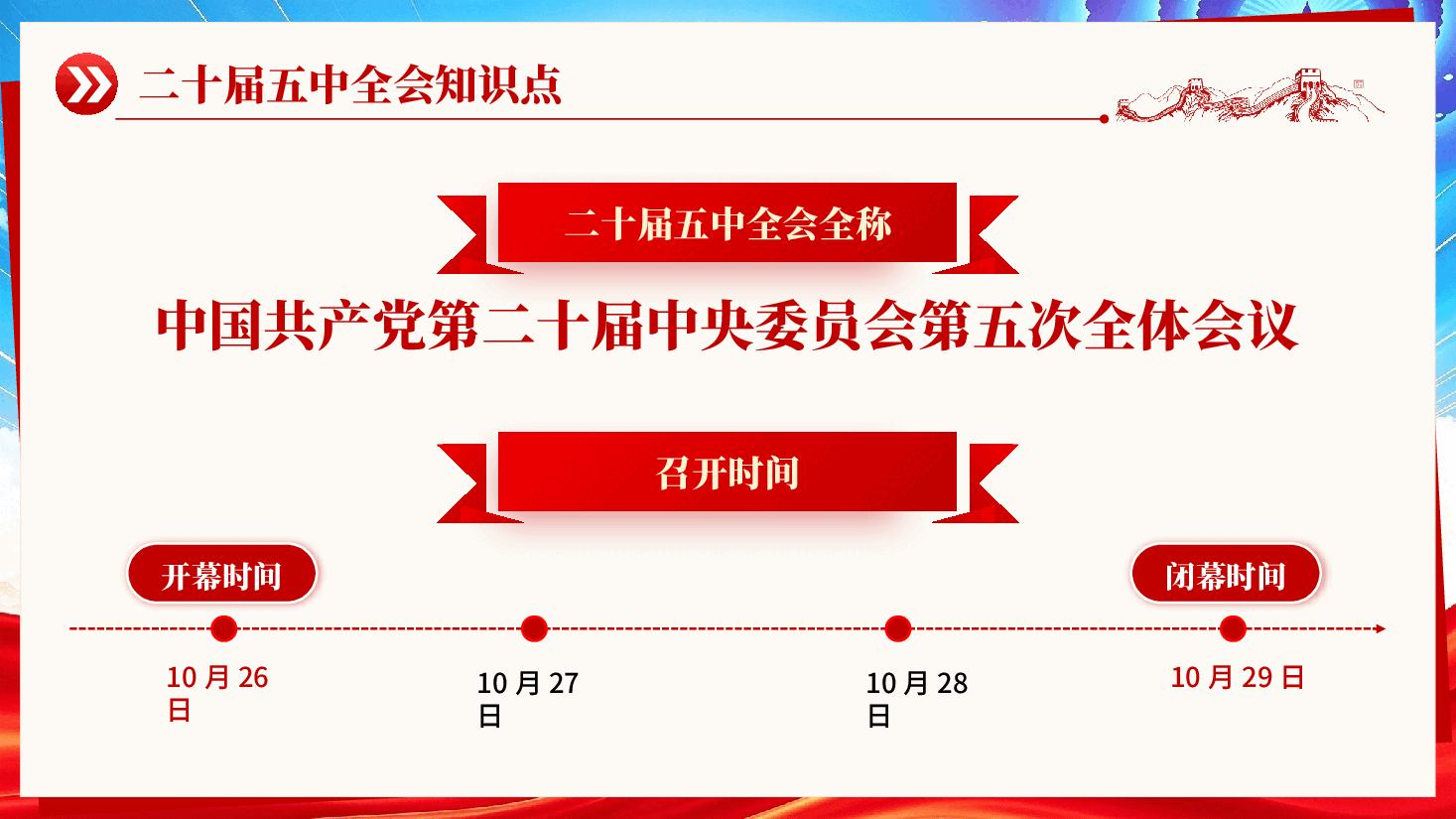 二十届五中全会知识点解读PPT党课.pptx,第2页预览
